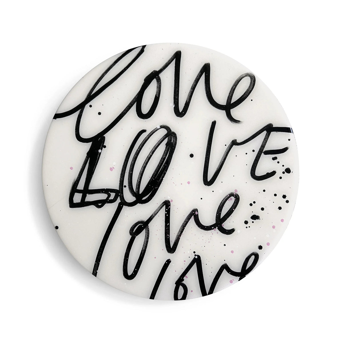 LOVE LOVE LOVE CIRCLE PANELS