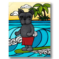 HENRY GOES SURFING