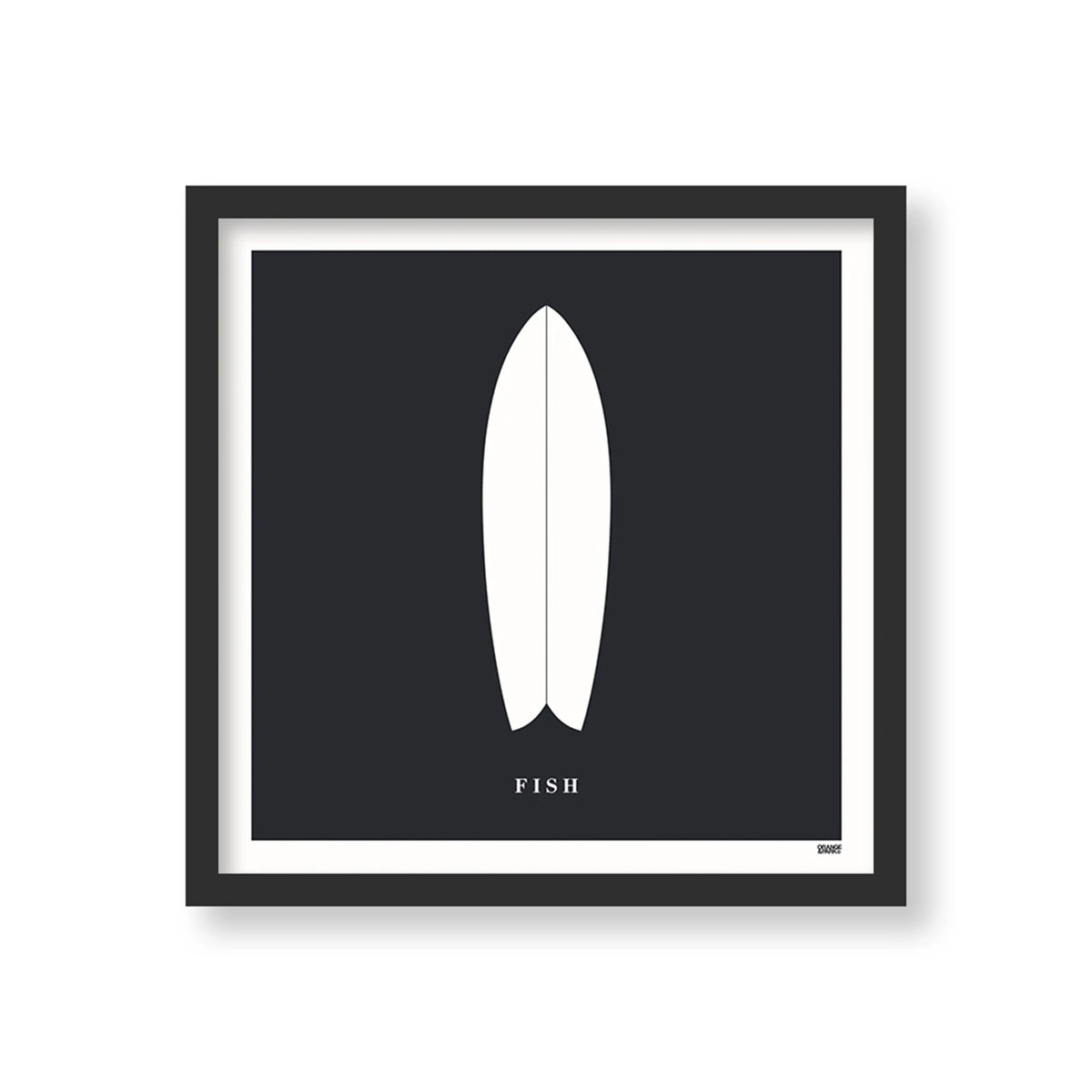 SURF BOARD PRINTS/FISH