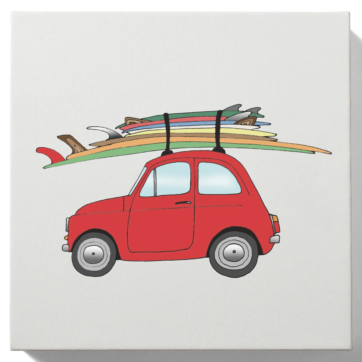 #10 1960 FIAT500 & 2 LOGS,2 HULLS,2 FISHES,1 MINI SIMM, AND AT&C THRUSTER CIRCA1981