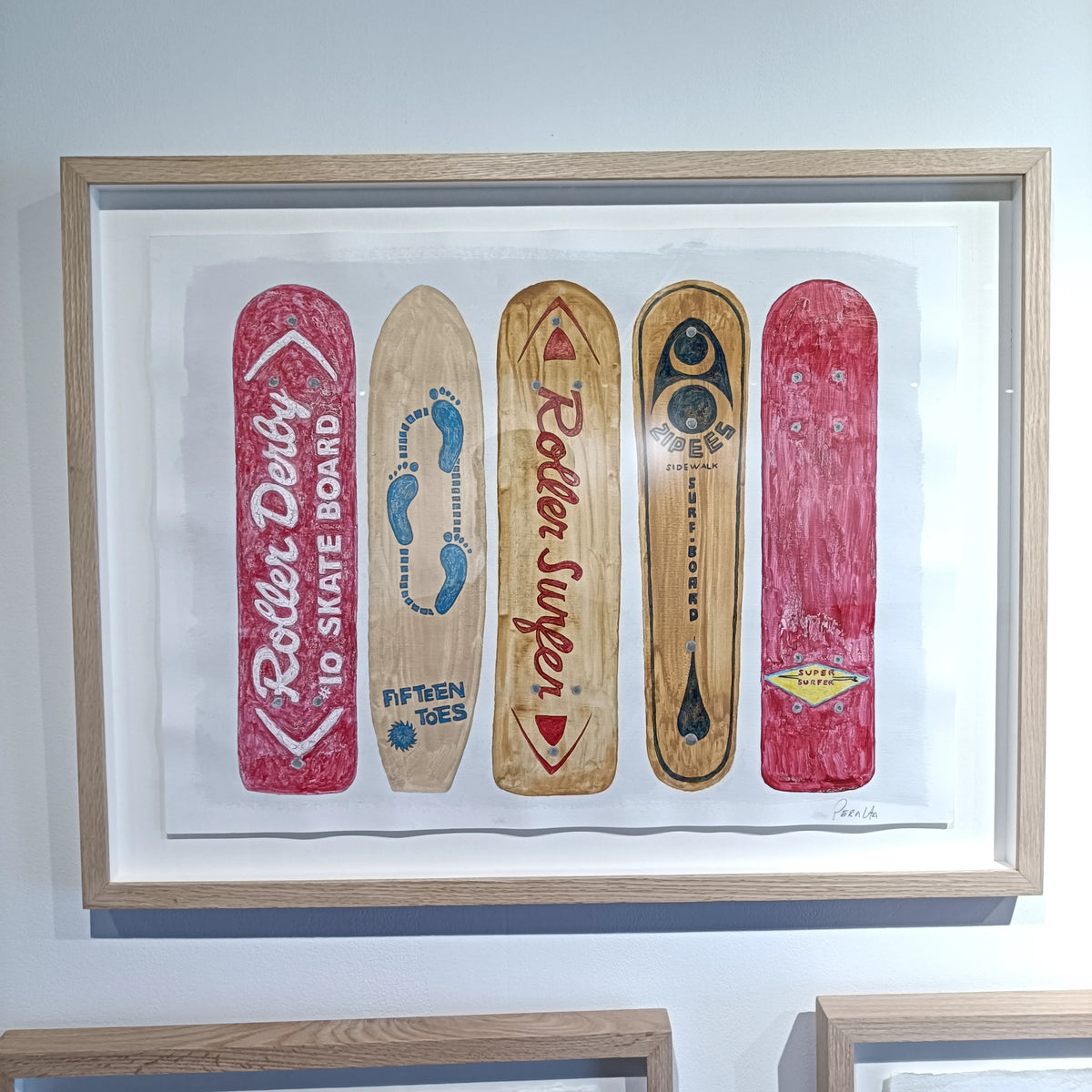 FIVE 1960S BRANDS OF SURF SKATEBOARDS
