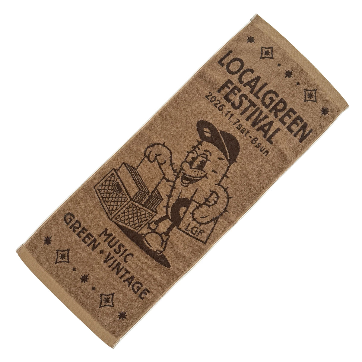 LOCALGREEN FESTIVAL 26 CACTUS TOWEL