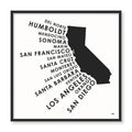 CALIFORNIA COASTAL COUNTIES PRINT