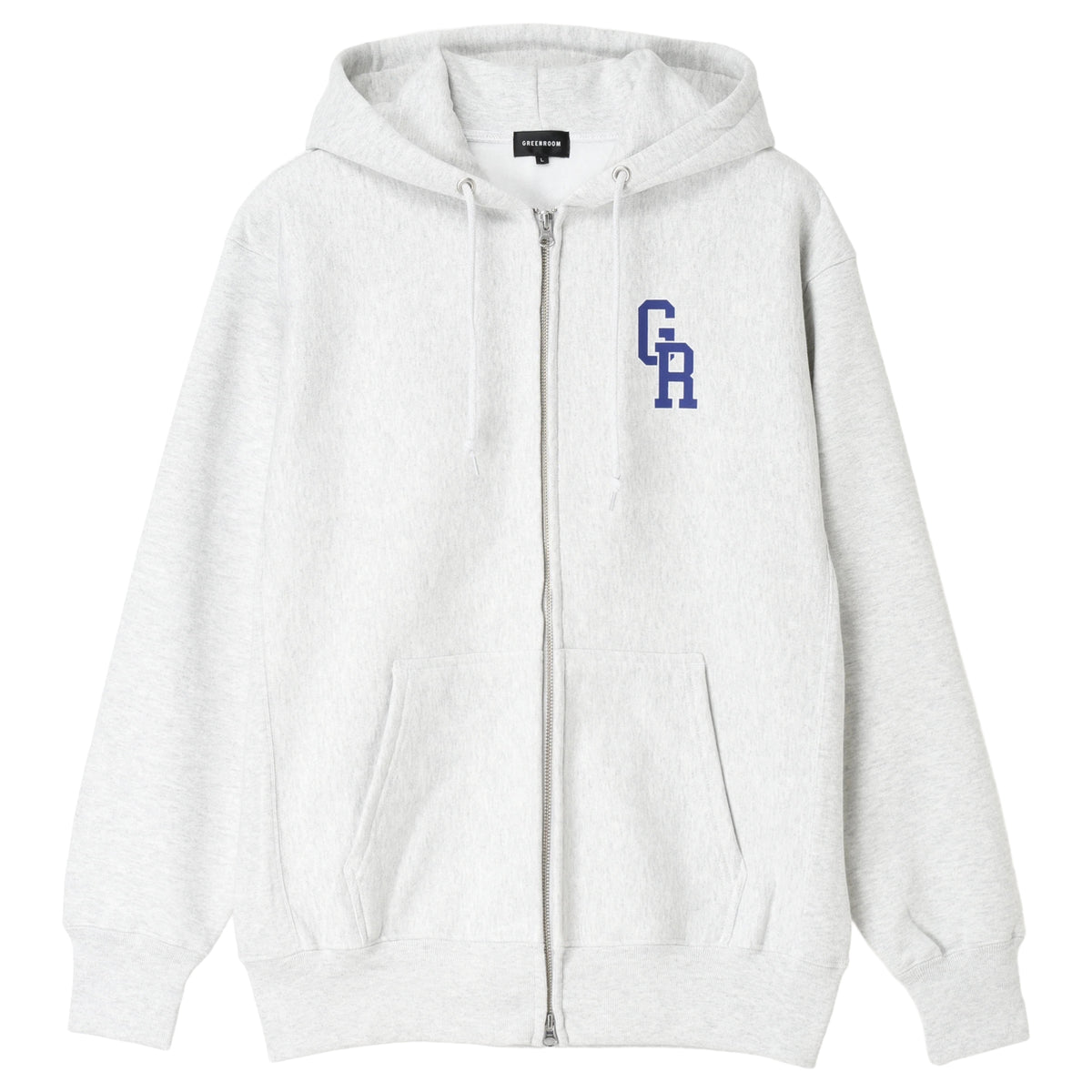 GR LOGO ZIP HOODIE