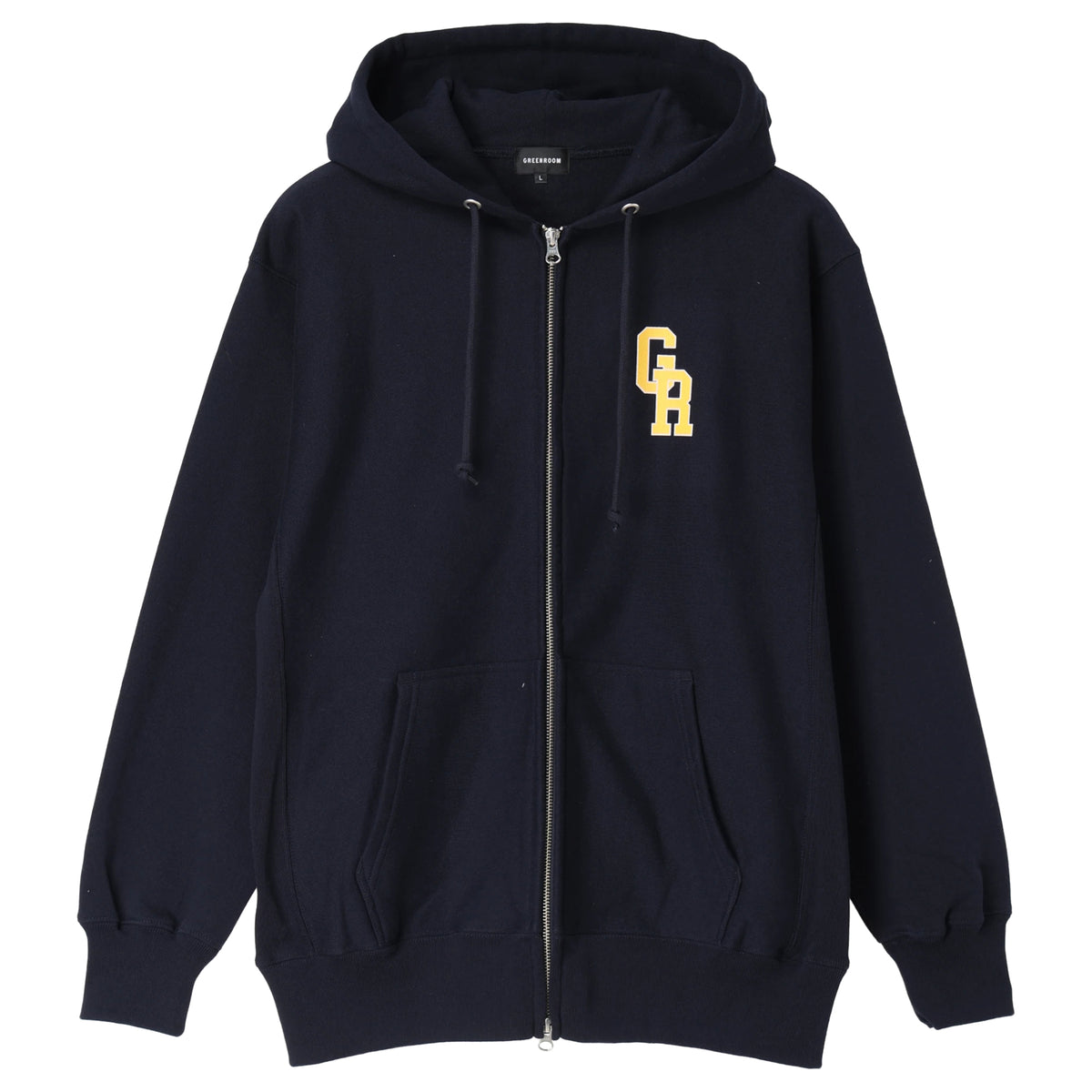 GR LOGO ZIP HOODIE