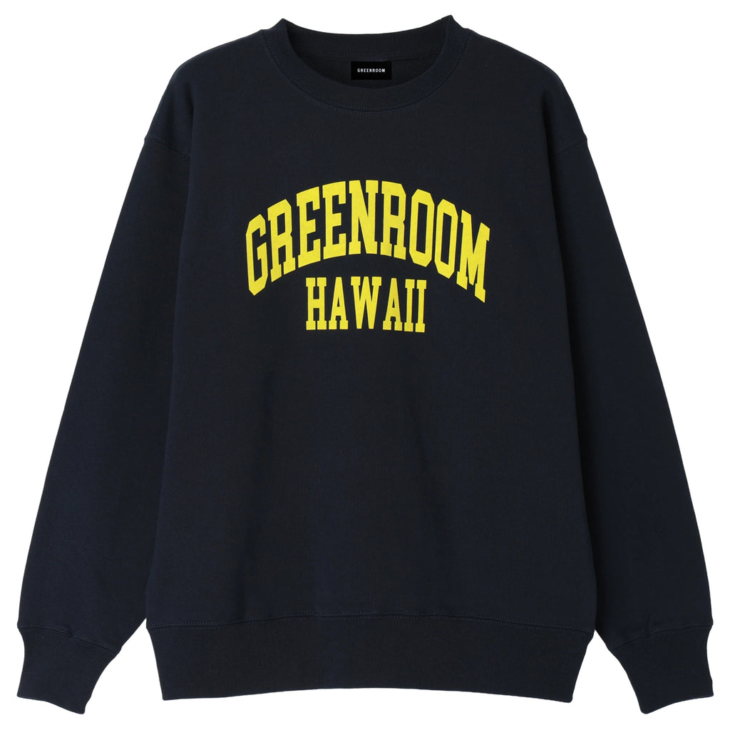COLLEGE LOGO CREW SWEAT