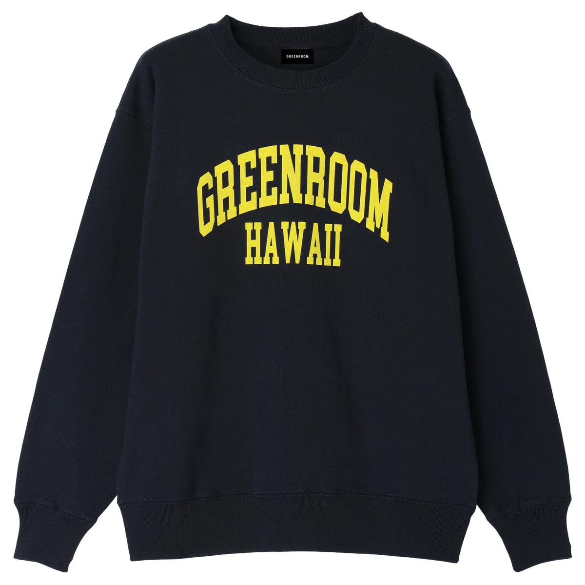 COLLEGE LOGO CREW SWEAT