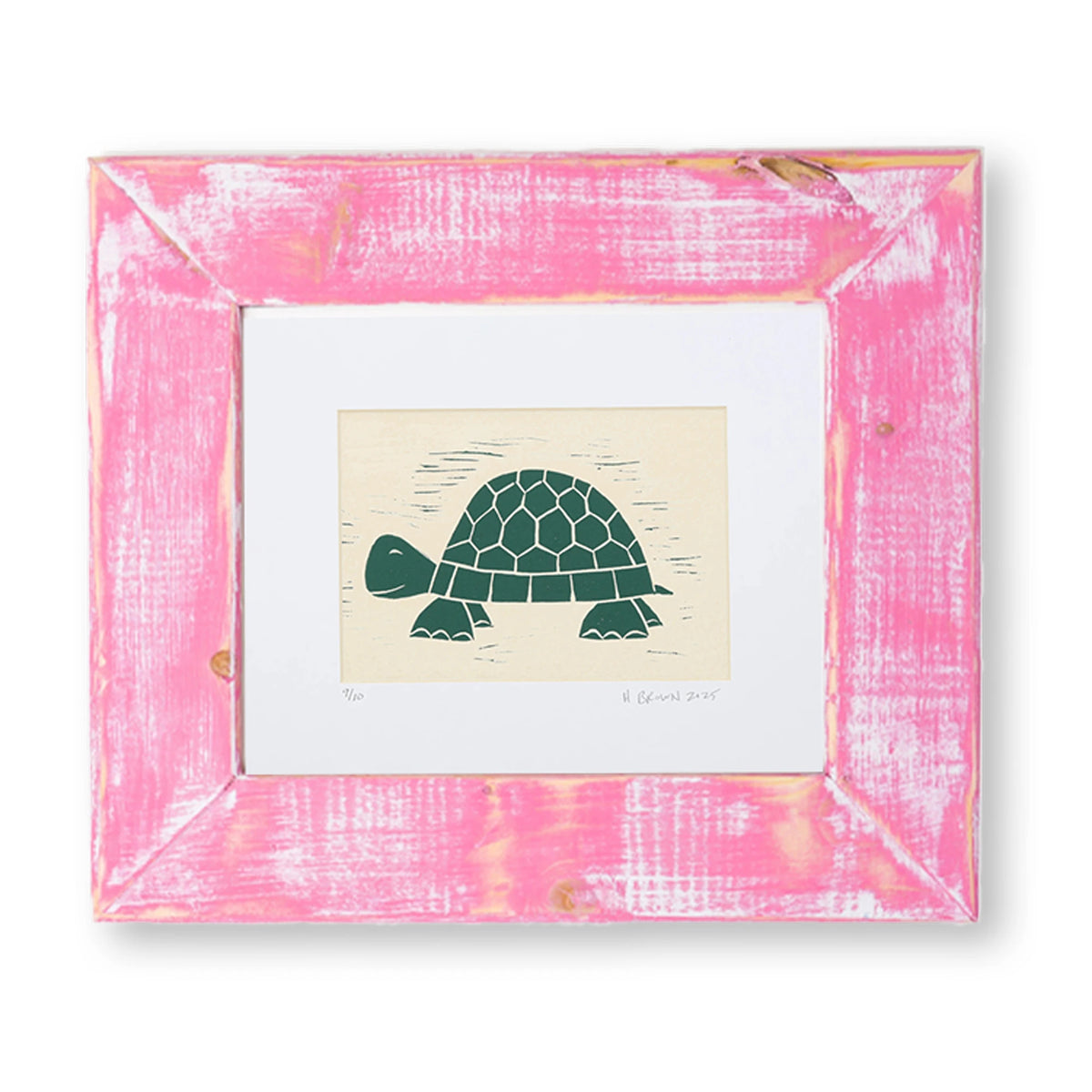 LINO CUT, GREEN HONU