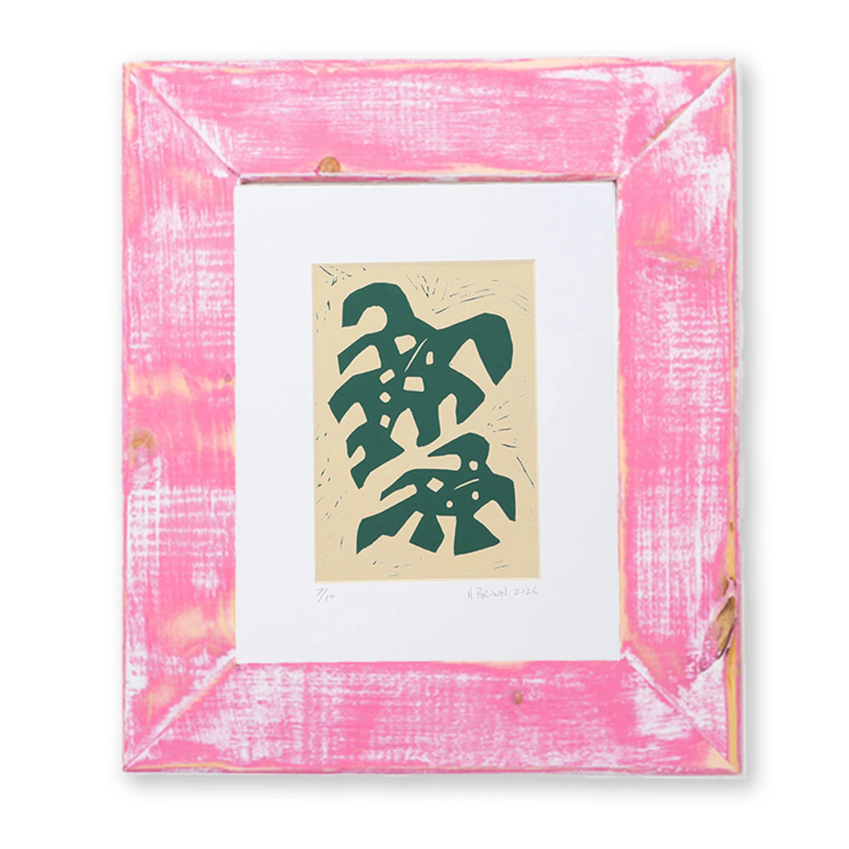 LINO CUT, MONSTERA LEAVES