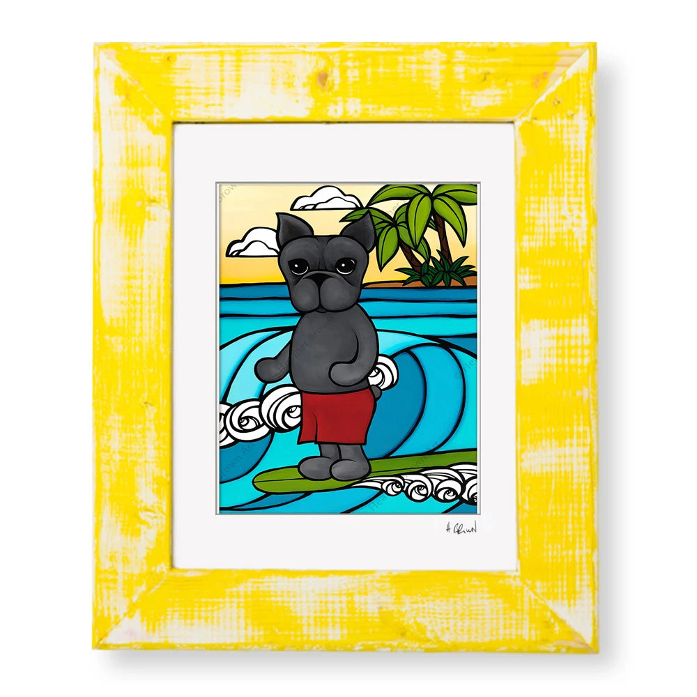 HENRY GOES SURFING