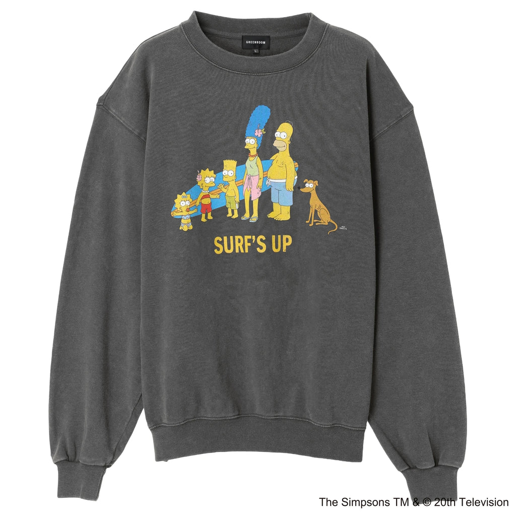 THE SIMPSONS | SURF'S UP CREWNECK SWEAT