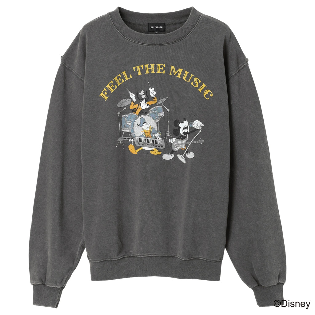 MICKEY | FEEL THE MUSIC CREWNECK SWEAT