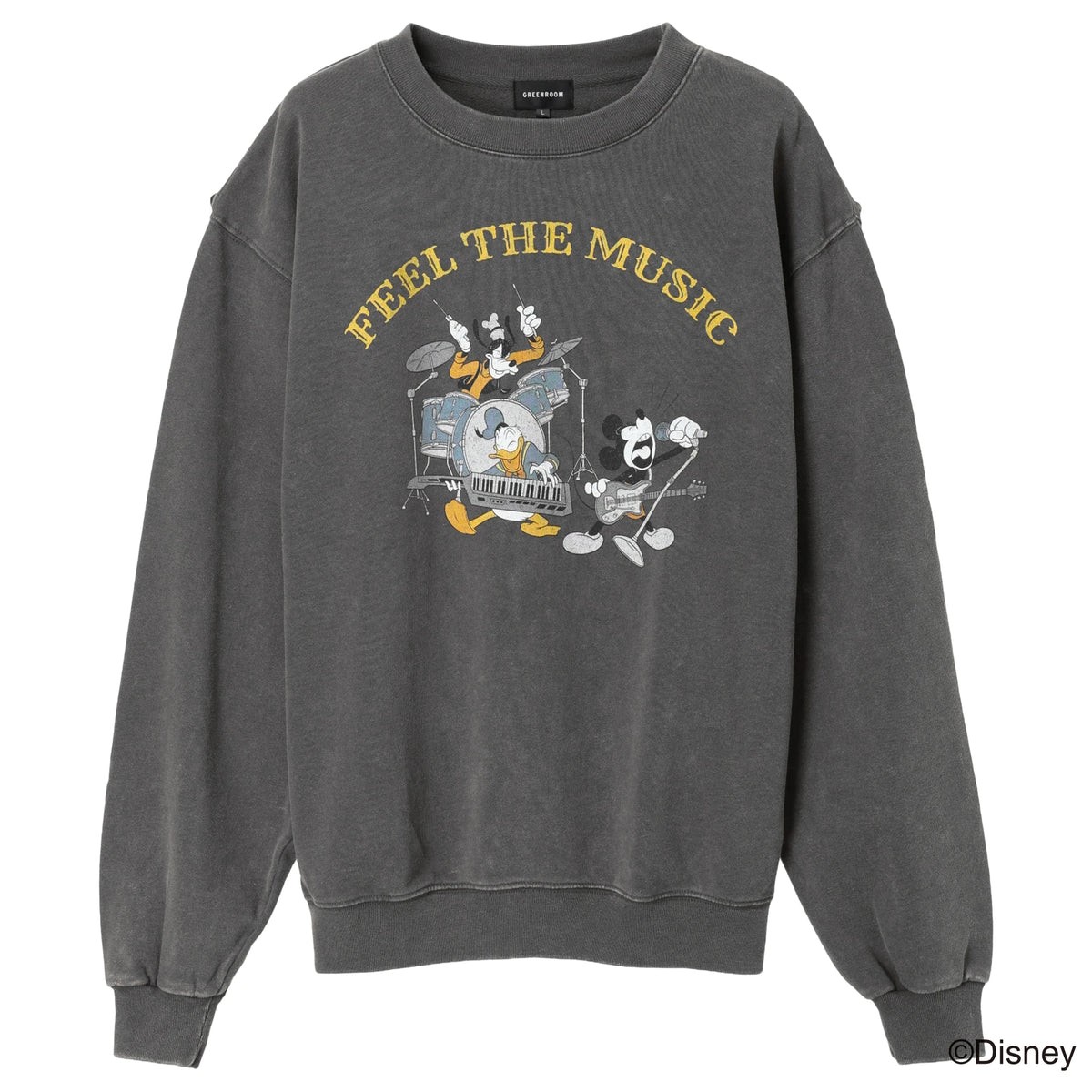 MICKEY | FEEL THE MUSIC CREWNECK SWEAT