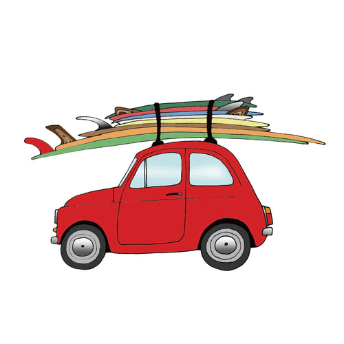 #10 1960 FIAT500 & 2 LOGS,2 HULLS,2 FISHES,1 MINI SIMM, AND AT&C THRUSTER CIRCA1981