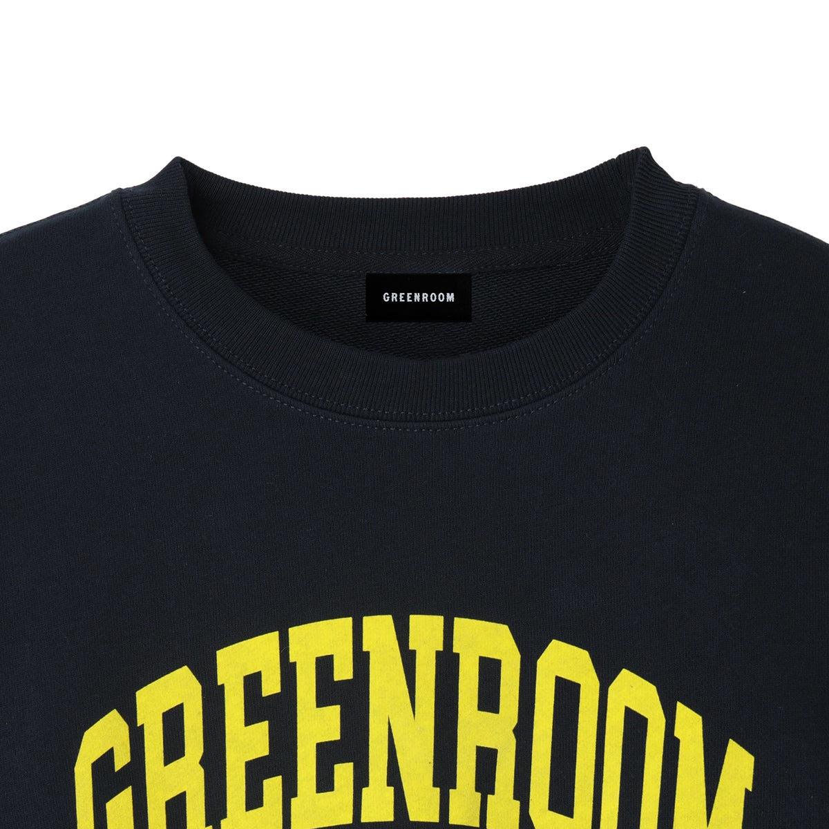 COLLEGE LOGO CREW SWEAT