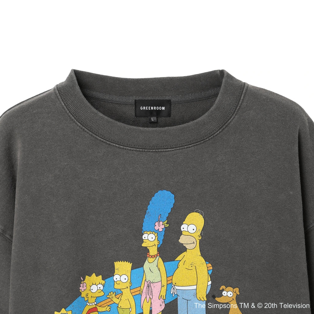 THE SIMPSONS | SURF'S UP CREWNECK SWEAT