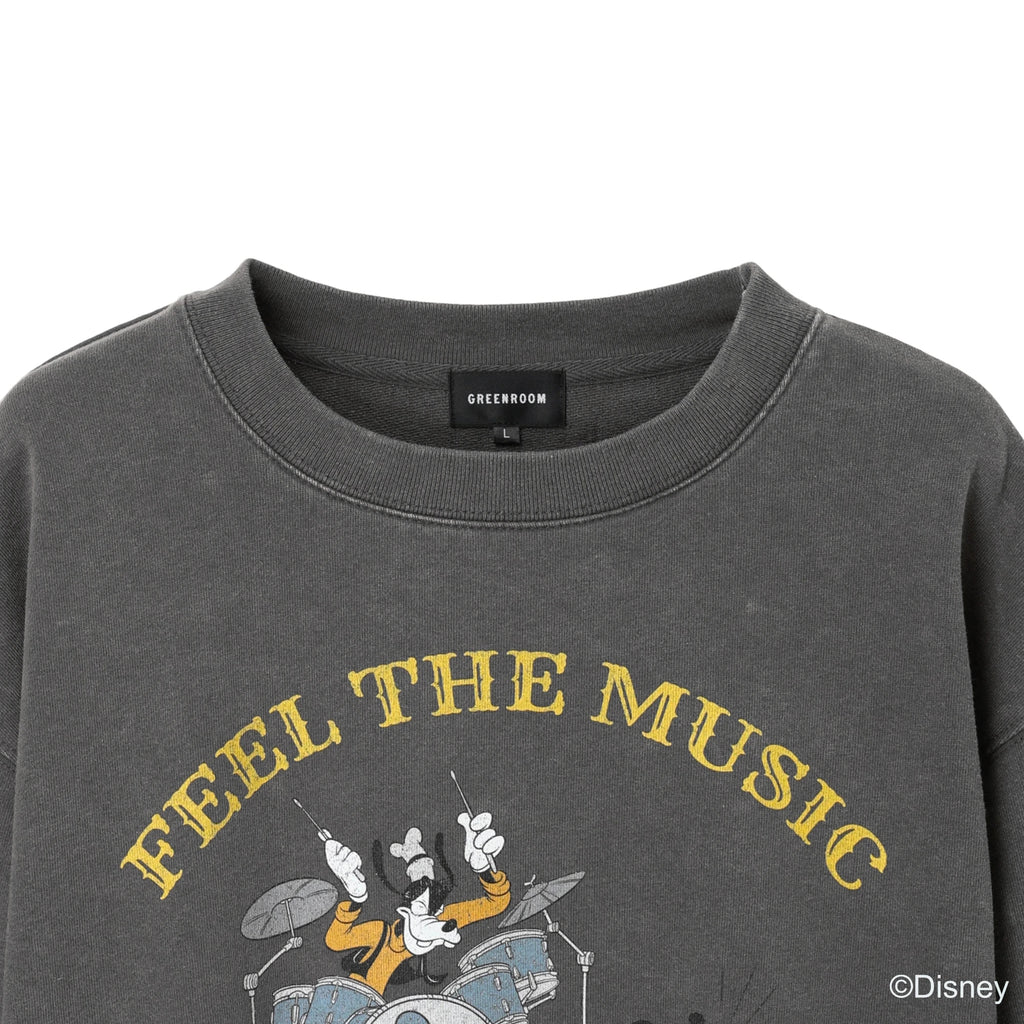 MICKEY | FEEL THE MUSIC CREWNECK SWEAT