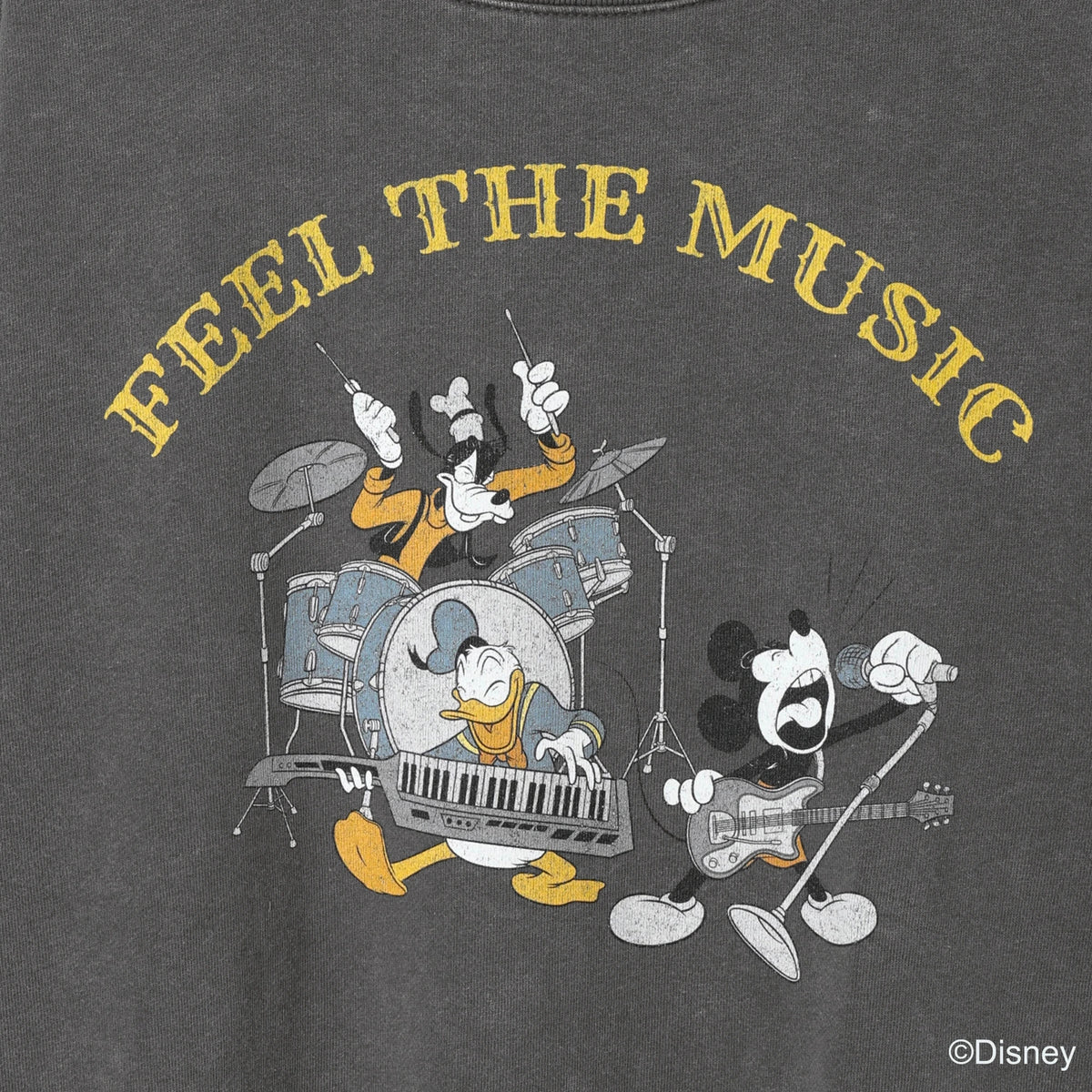 MICKEY | FEEL THE MUSIC CREWNECK SWEAT
