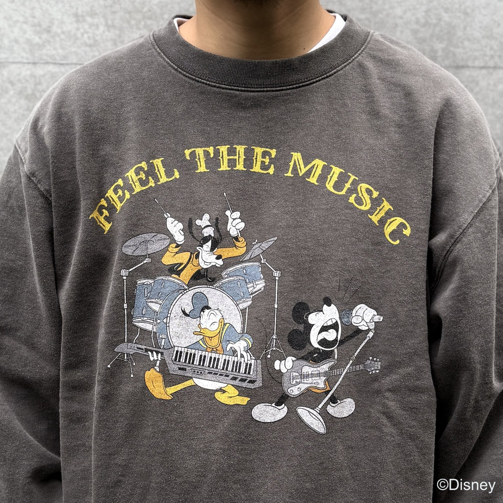 MICKEY | FEEL THE MUSIC CREWNECK SWEAT