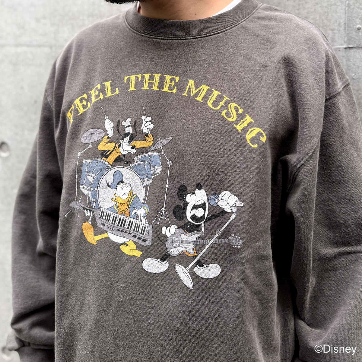 MICKEY | FEEL THE MUSIC CREWNECK SWEAT