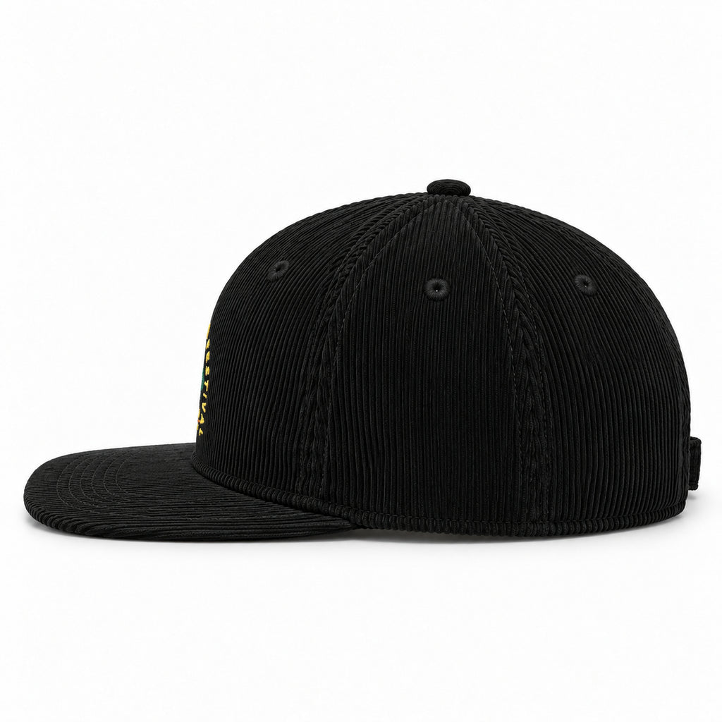LOCALGREEN FESTIVAL 26 CACTUS CORDUROY FLAT VISOR CAP