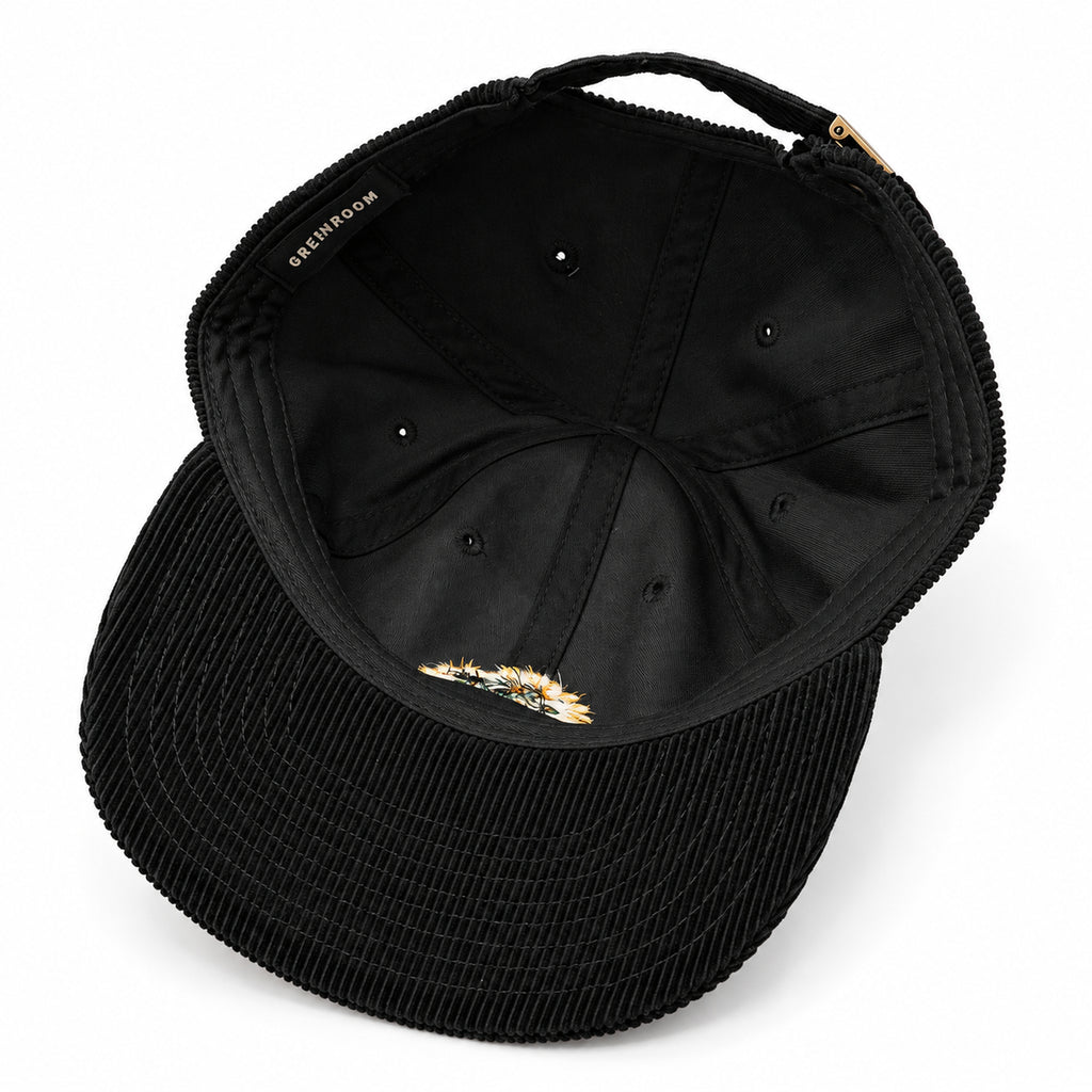 LOCALGREEN FESTIVAL 26 CACTUS CORDUROY FLAT VISOR CAP