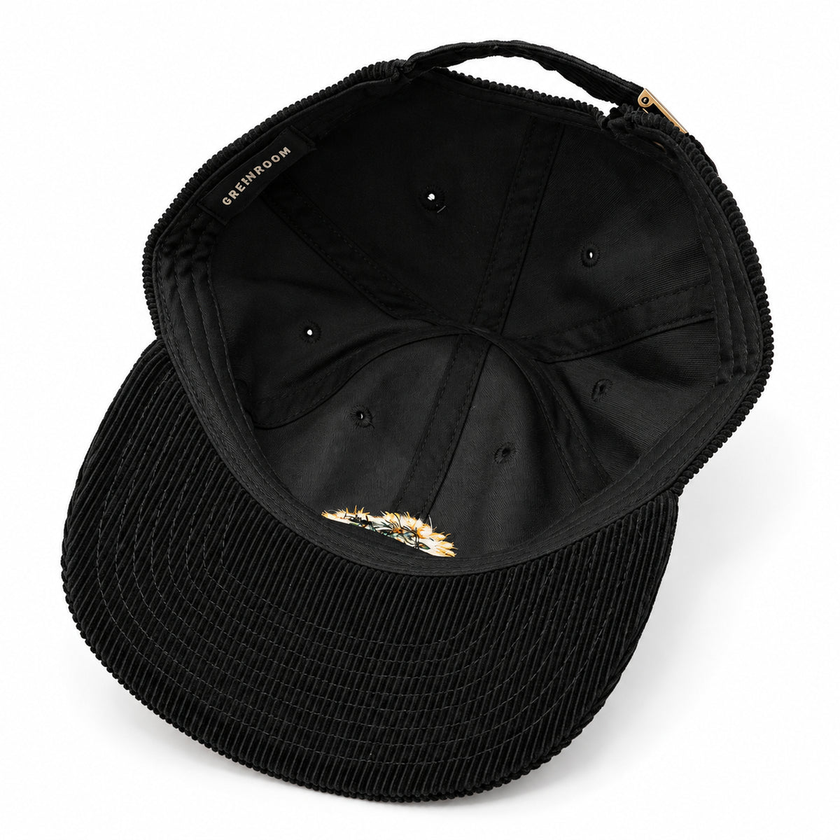 LOCALGREEN FESTIVAL 26 CACTUS CORDUROY FLAT VISOR CAP