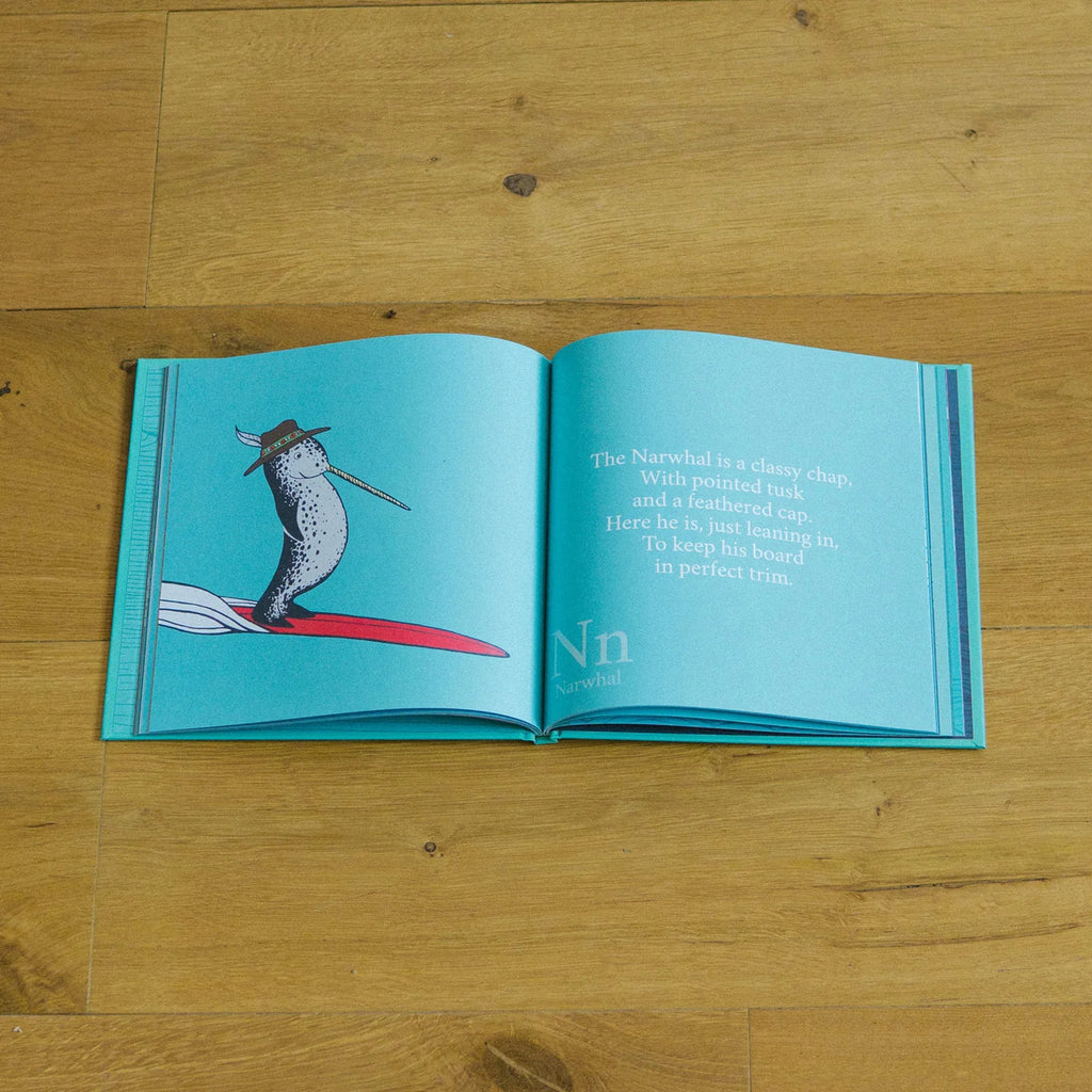 THE SURFING ANIMALS ALPHABET BOOK