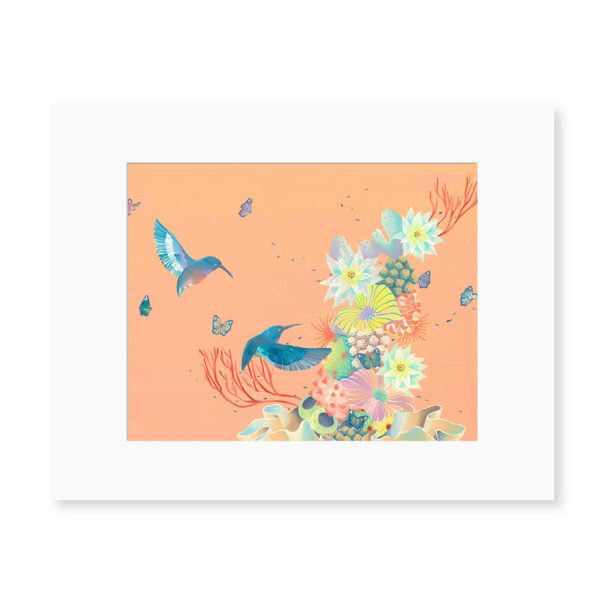 HUMMINGBIRD "CORAL EGG PINK"