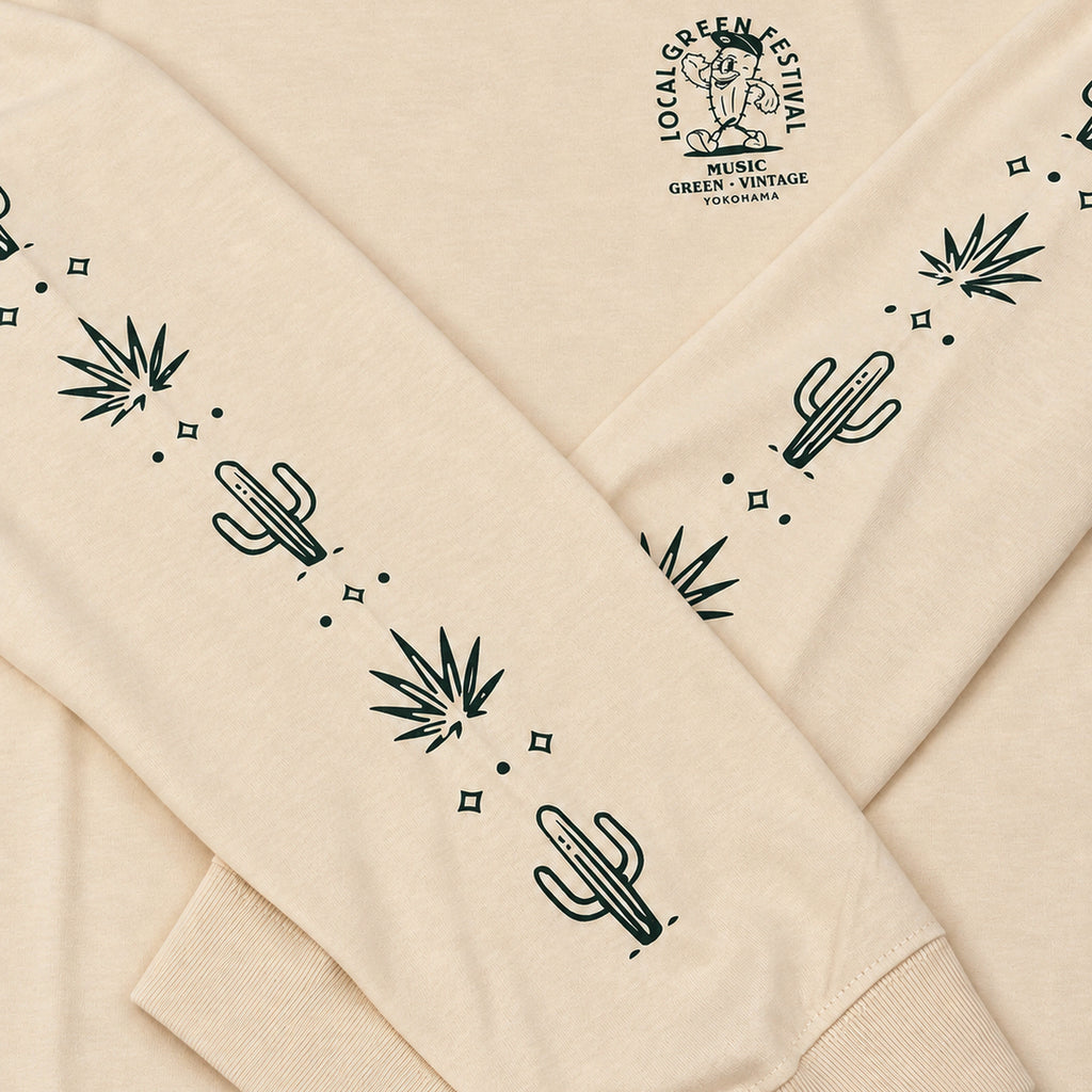 LOCALGREEN FESTIVAL 26 BANDANA L/S TEE
