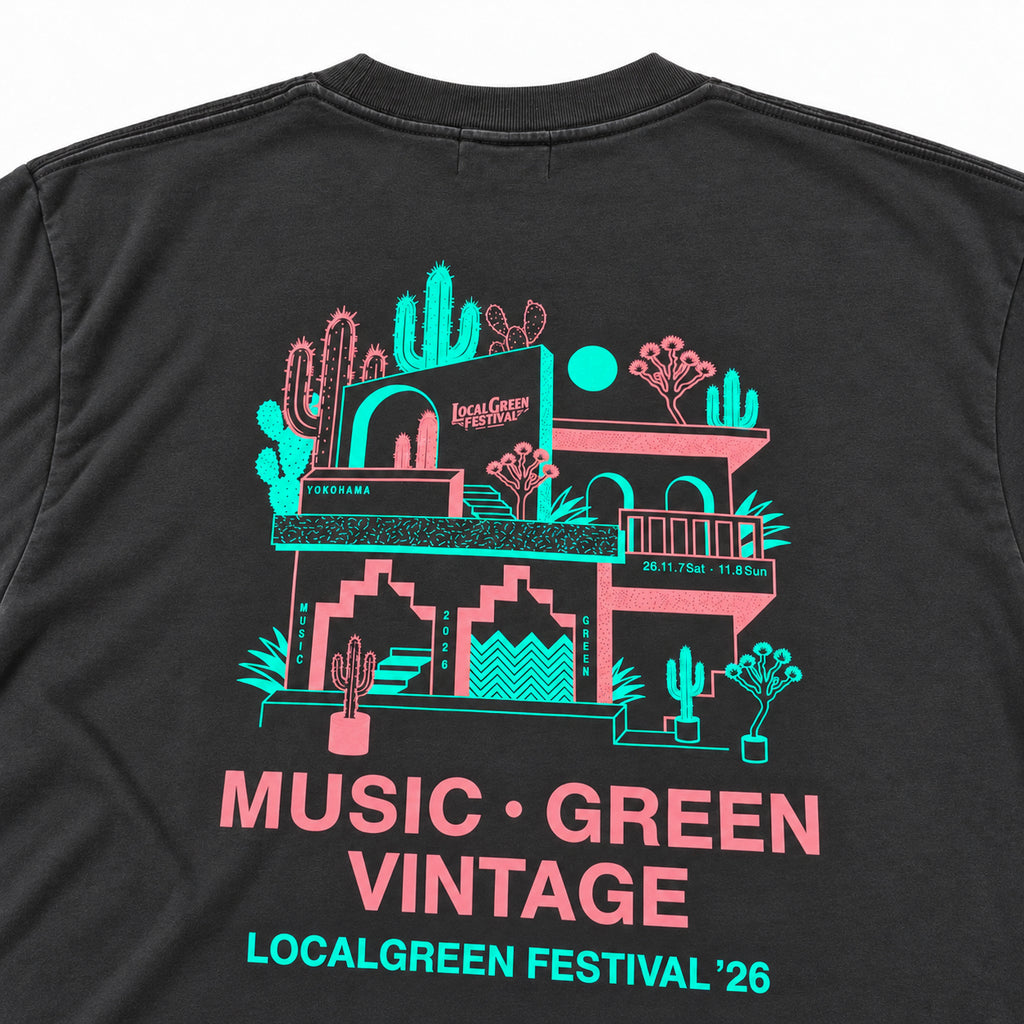 LOCALGREEN FESTIVAL 26 OFFICIAL LOGO S/S TEE